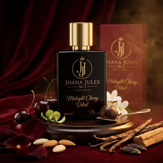 Jules Joana No1 Midnight Cherry Velvet