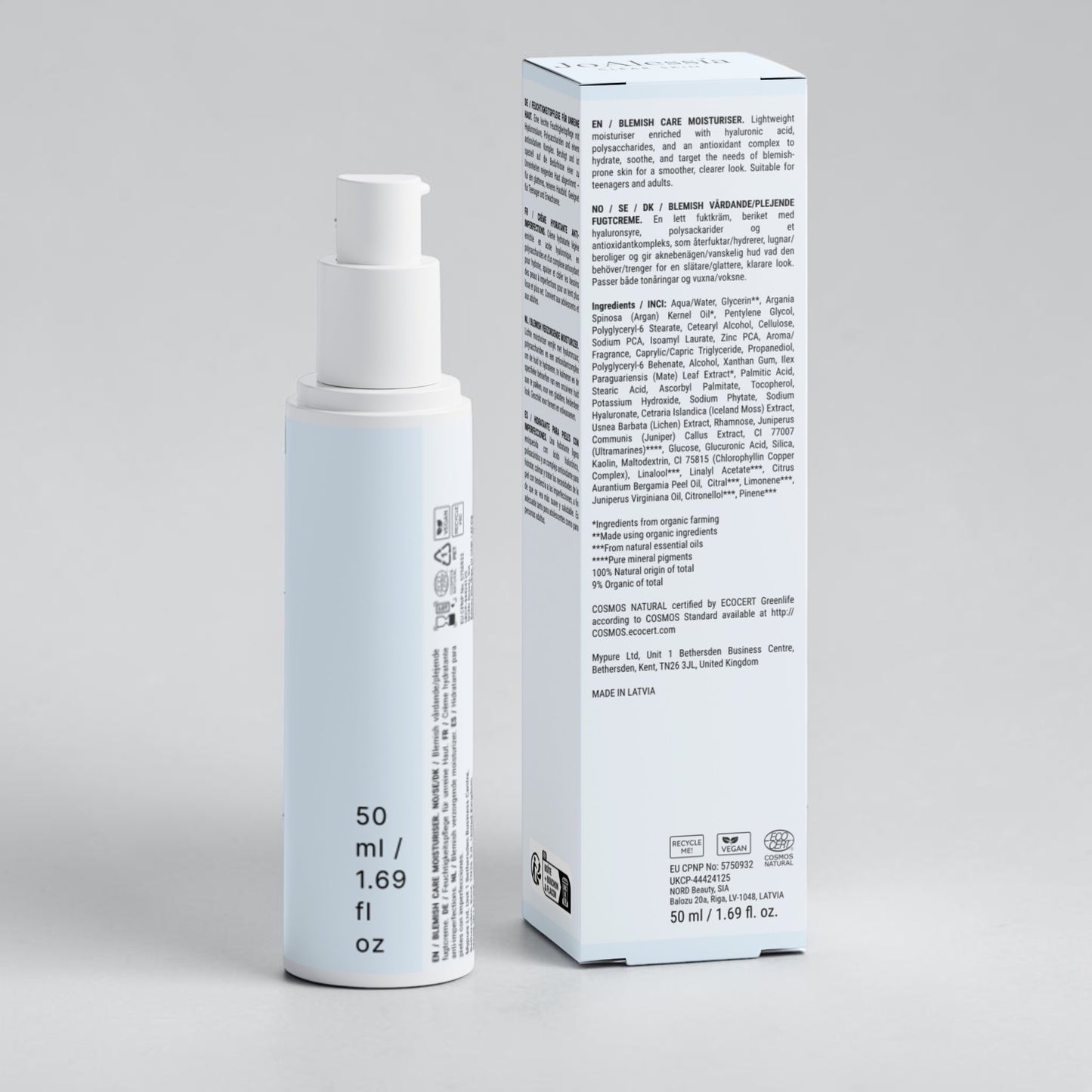 JoAlessia ClearSkin Purifying Moisturiser